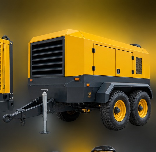 JVP-COMP-950CFM 950 CFM High-Pressure Mobile Mining Compressor