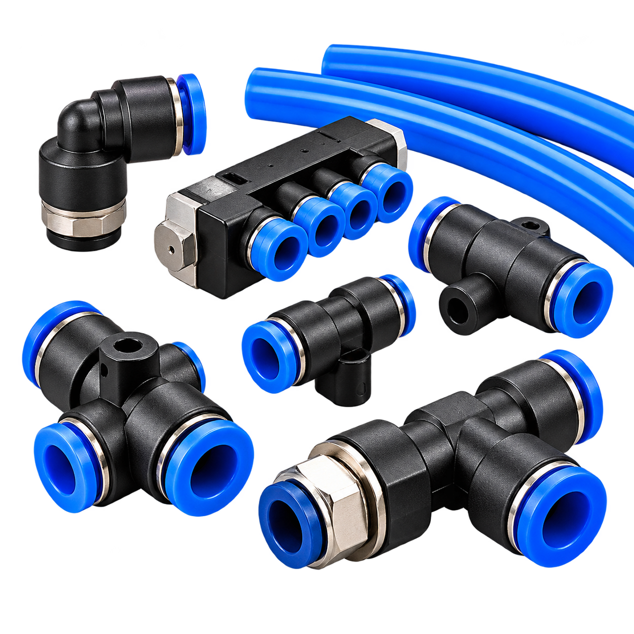 JVP-FIT-12 push fit pneumatic fittings and tubing